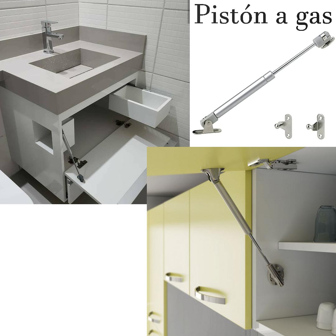 propiedad Permitirse Evaluación Pistón a gas para mueble - Ferretería El Artesano
