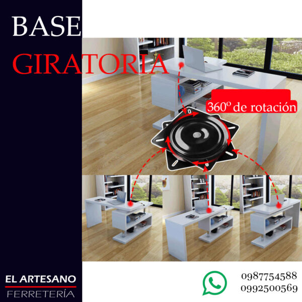 base giratoria